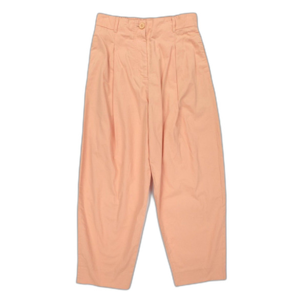 NEW COS Rounded Cotton Trousers Barrel Balloon French Girl Old Money Quit Luxury - Picture 1 of 7